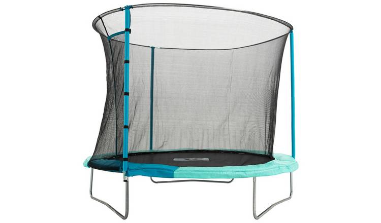 TP Toys 8ft Kids Trampoline With Igloo Door and Enclosure