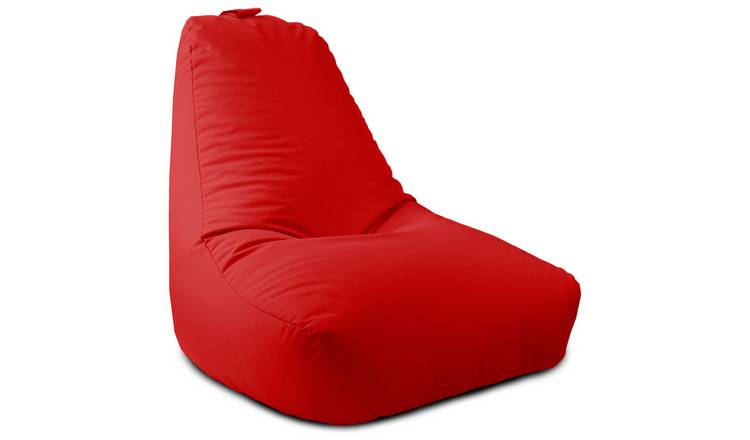 rucomfy Indoor Outdoor Bean Bag Chair - Red