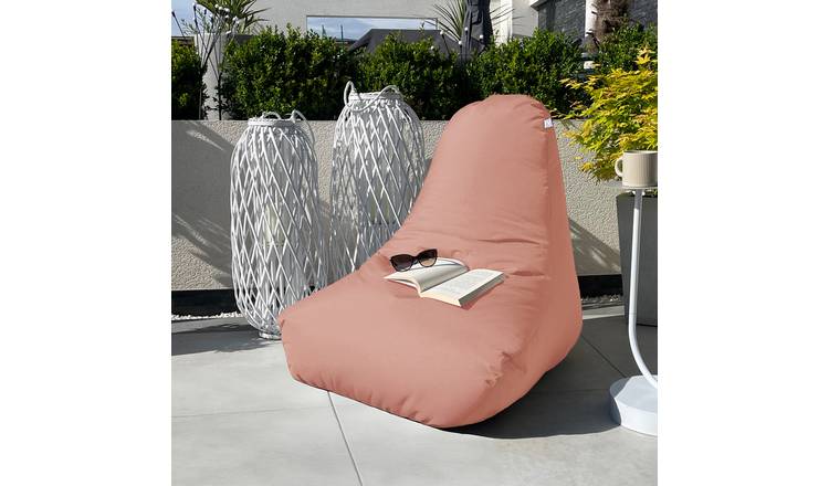 rucomfy Indoor Outdoor Bean Bag Chair - Dusky Pink