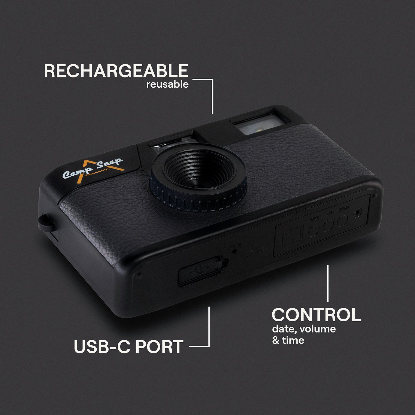 Buy Campsnap V105 8MP Compact Digital Camera - Black | Compact