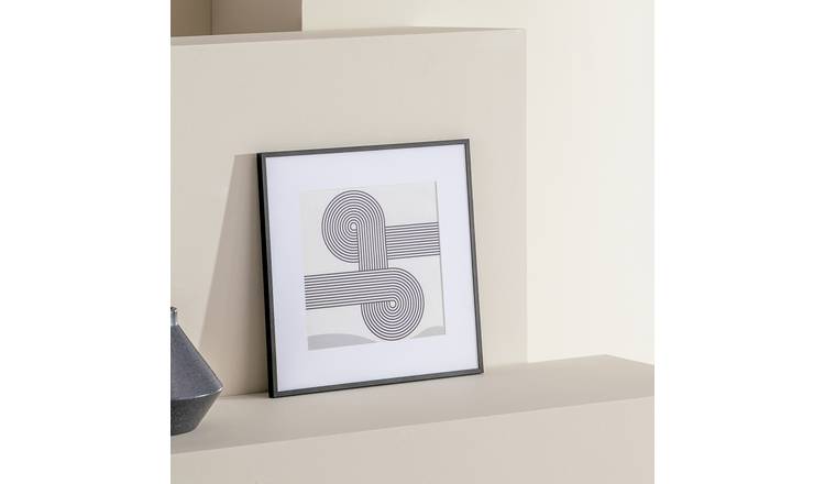 Argos Home Black Aluminium Square Picture Frame - 12x12"