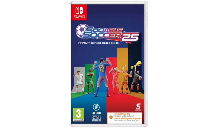 Sociable Soccer 25 Nintendo Switch Game