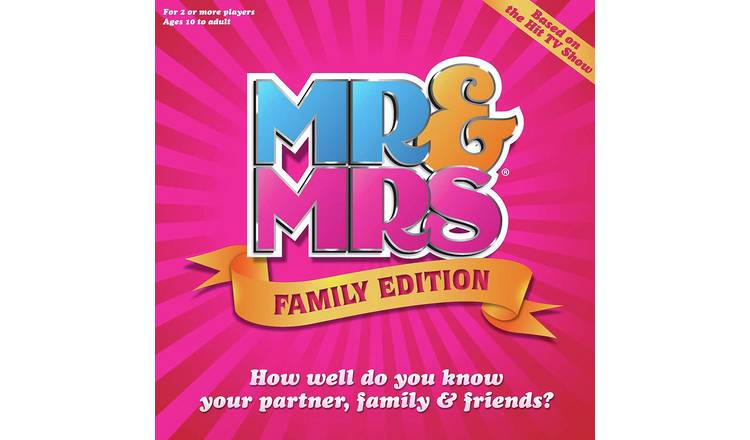 Rascals Mr And Mrs Family Edition Game