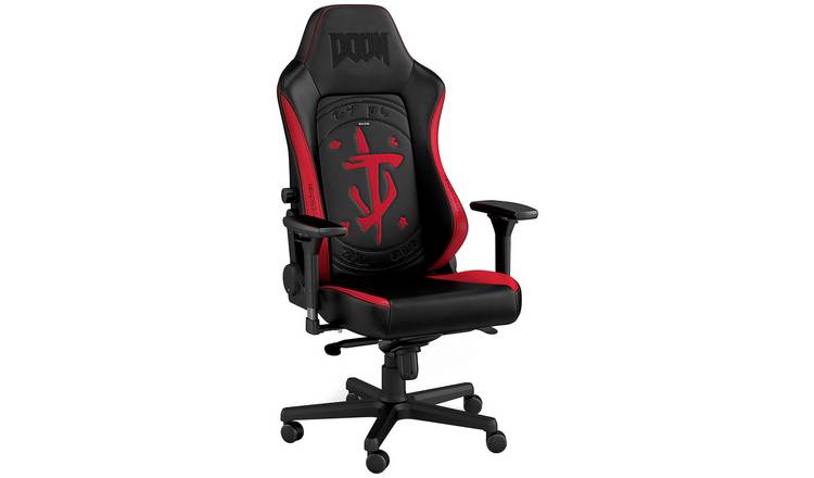 Noble Hero Doom Edition Gaming Chair - Black & Red