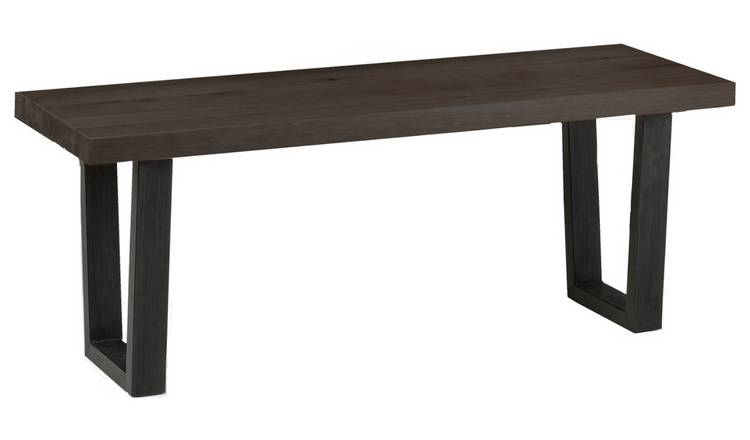 Julian Bowen Brooklyn Dining Bench - Dark Oak