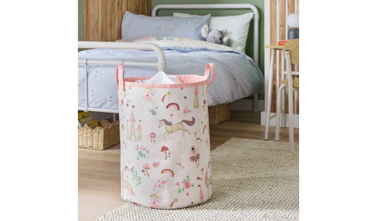 Argos Home Unicorn Laundry Bag - Pink