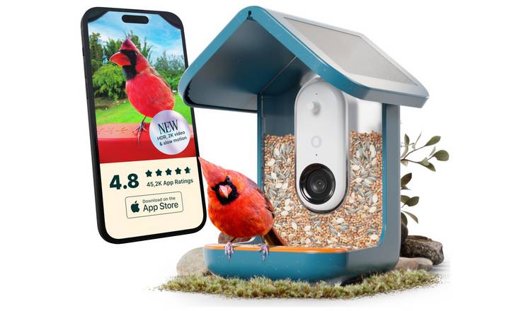 Bird Buddy Smart Bird Feeder Pro - Blue