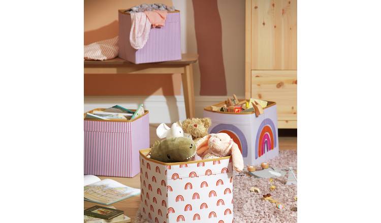 Habitat Molly Set of 4 Kids Storage Boxes