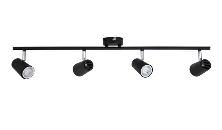 4 Black stem extension for spotlights