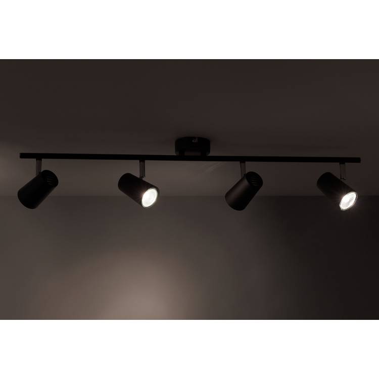 Argos Home 4 Light Bar Light - Matt Black 0