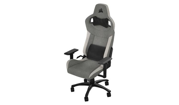 Corsair T3 Rush Gaming Chair - Grey & White