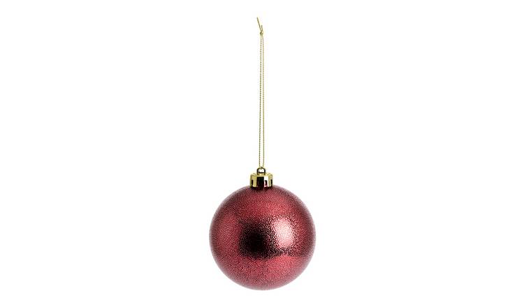 Habitat Pack of 49 Classic Christmas Baubles - Multicolour