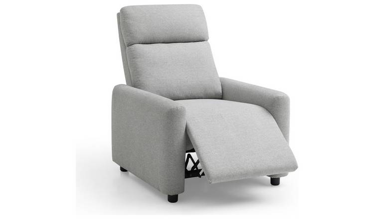 Kyoto Ashton Fabric Recliner Chair - Grey