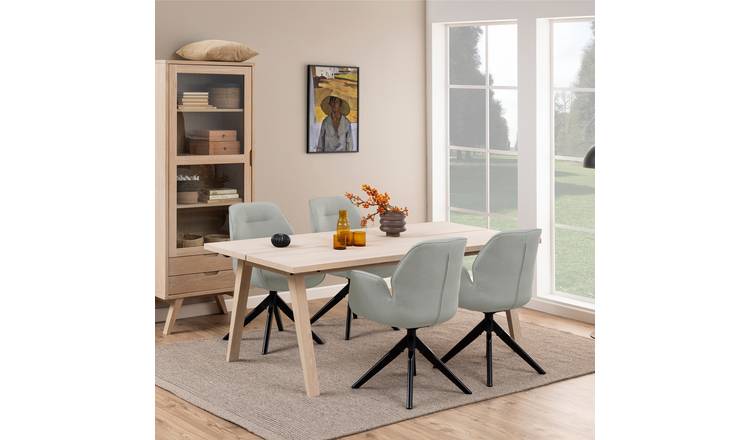 Furniture To Go A Line Ext 6 Seater Dining Table - Natural