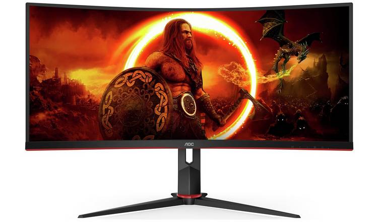 AOC CU34G2XPBK 34 Inch 180Hz WQHD Gaming Monitor