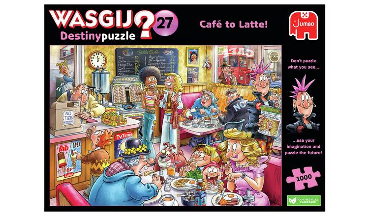 Wasgij Destiny Café To Latte Jigsaw Puzzle 0