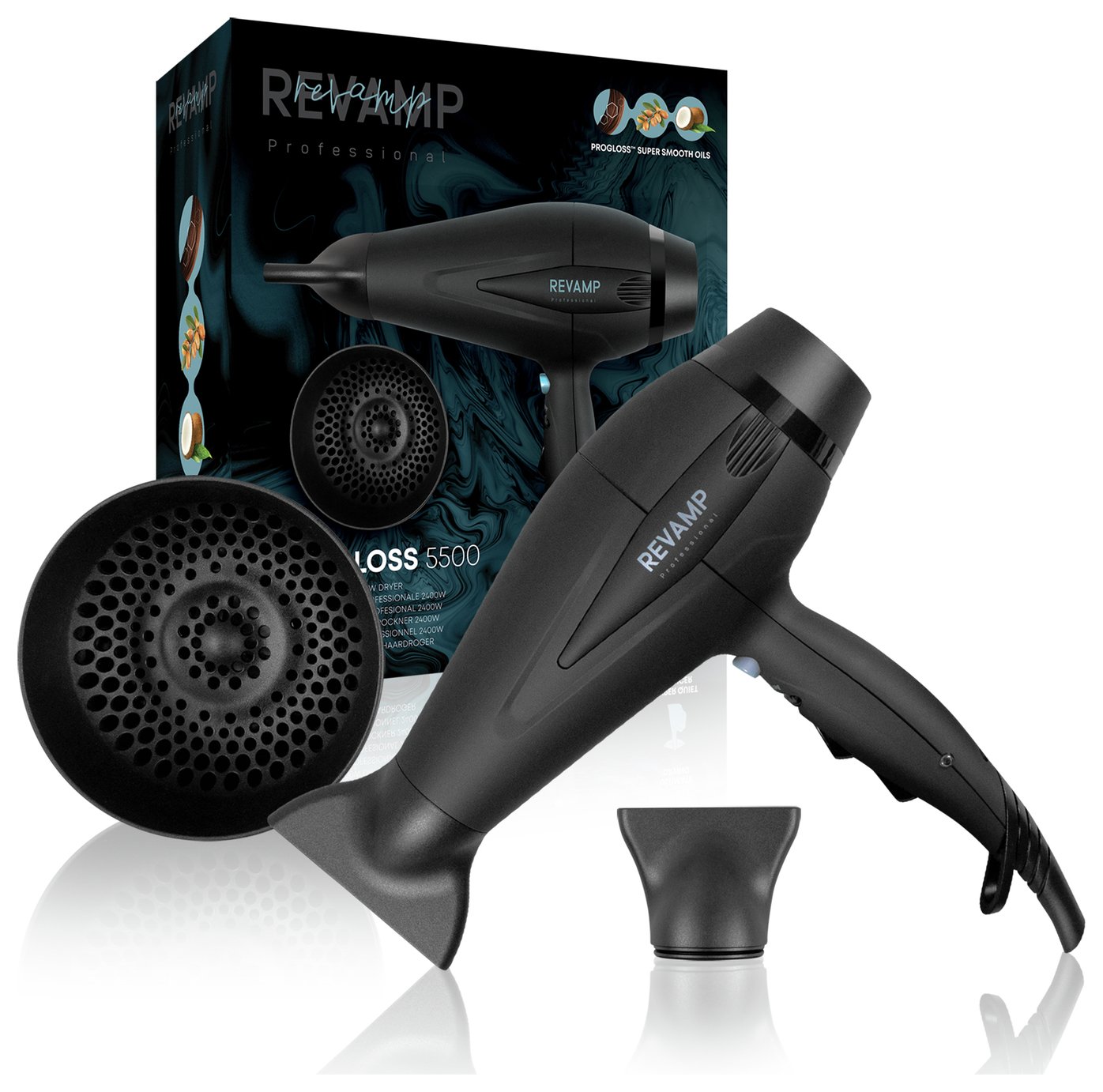 Revamp Progloss 5500 Ionic Hair Dryer with Diffuser Review