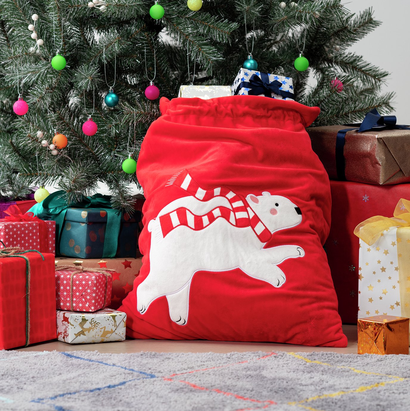 polar bear teddy argos