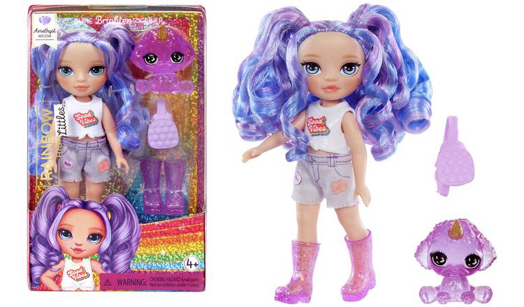 Rainbow High Littles Amethyst Doll-Purple