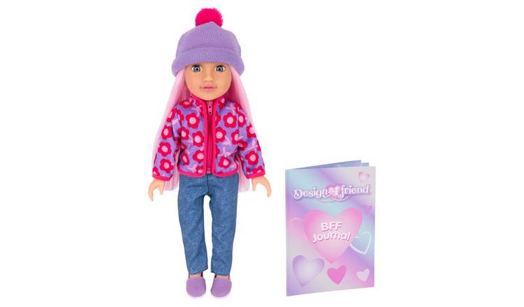 DesignaFriend 18 Inch Little Sister Day Out Doll