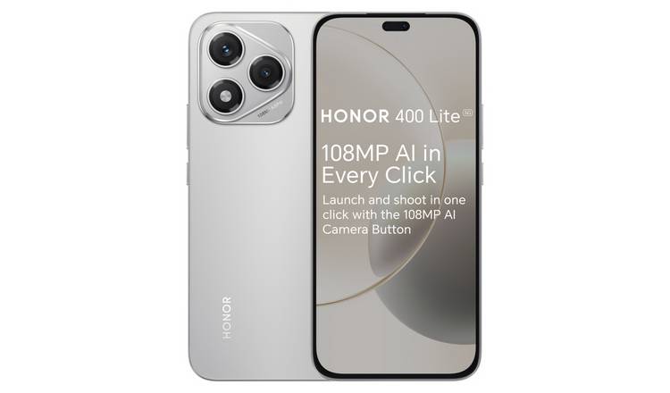 SIM Free HONOR 400 Lite 5G 256GB AI Mobile Phone Velvet Grey