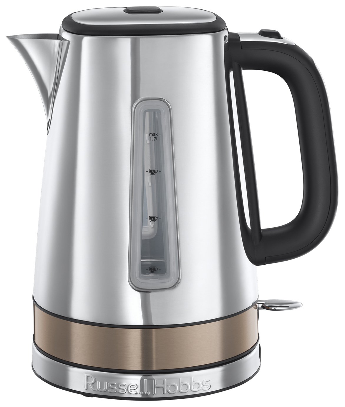 Russell Hobbs 24284 Luna Quiet Boil Jug Kettle - Titanium