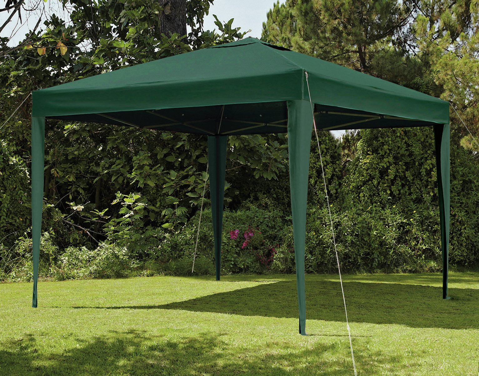 Argos Home 3m x 3m Pop up Garden Gazebo - Green