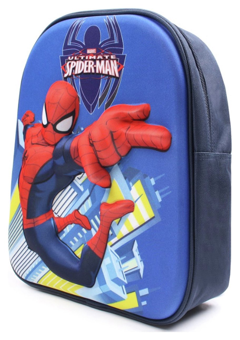 Marvel Spider-Man Web 3D Moulder Backpack - Blue