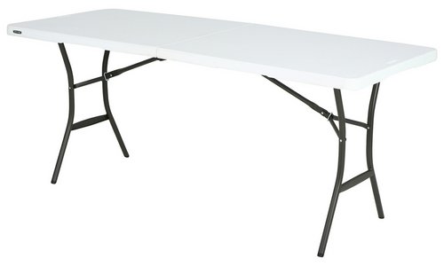 Lifetime 6ft Folding Plastic Camping Table