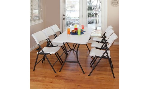 Lifetime 6ft Folding Plastic Camping Table