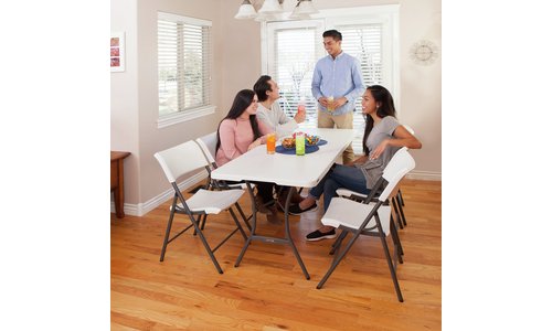 Lifetime 6ft Folding Plastic Camping Table