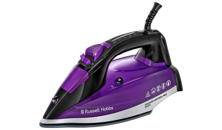 Buy Russell Hobbs Colour Control Pro Ultra Steam Iron 22861 | Irons | Argos