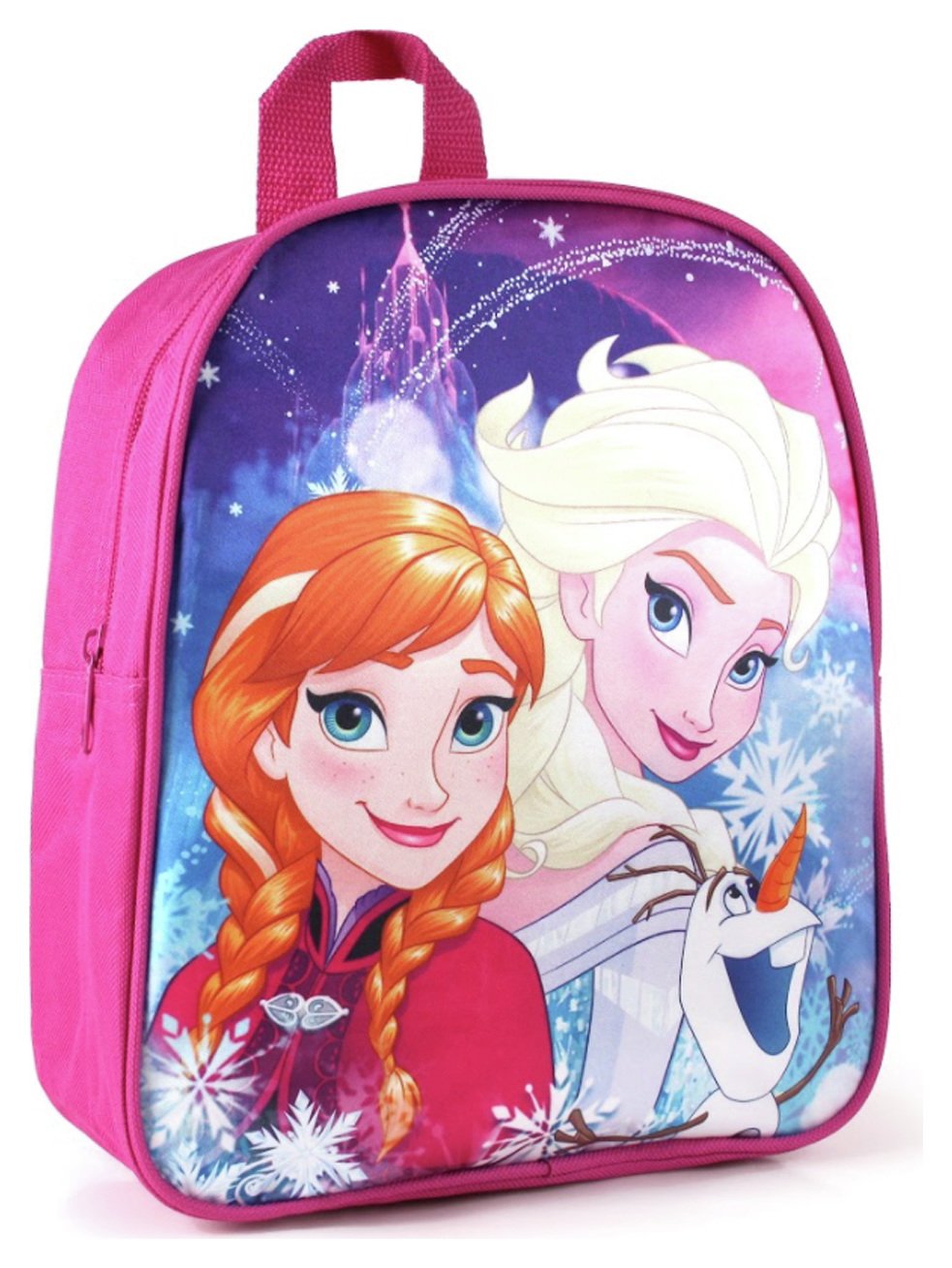 Disney Frozen Sisters and Olaf Backpack - Pink