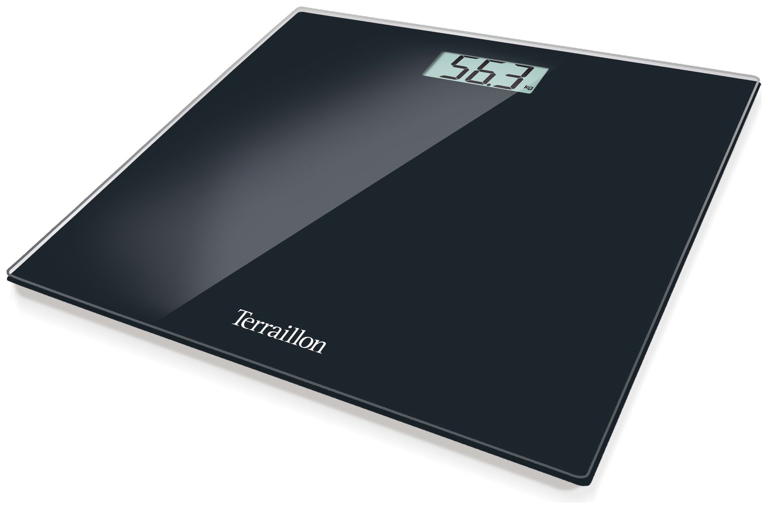 Terraillon TP1000 Electronic Bathroom Scales - Black