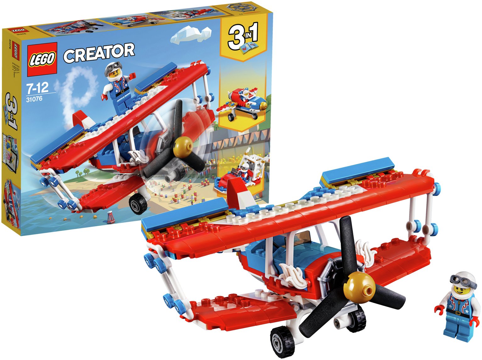 LEGO Creator Daredevil Stunt Plane - 31076