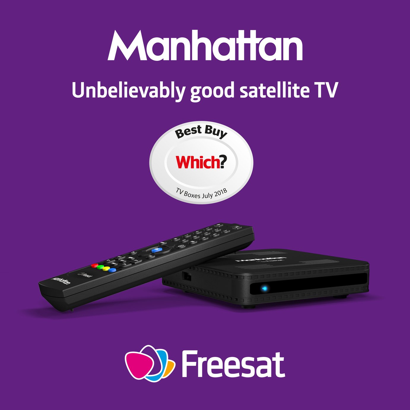 Manhattan SX Freesat HD Box Reviews