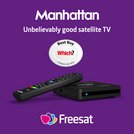 Buy Manhattan SX Freesat HD Box | Freeview and freesat | Argos