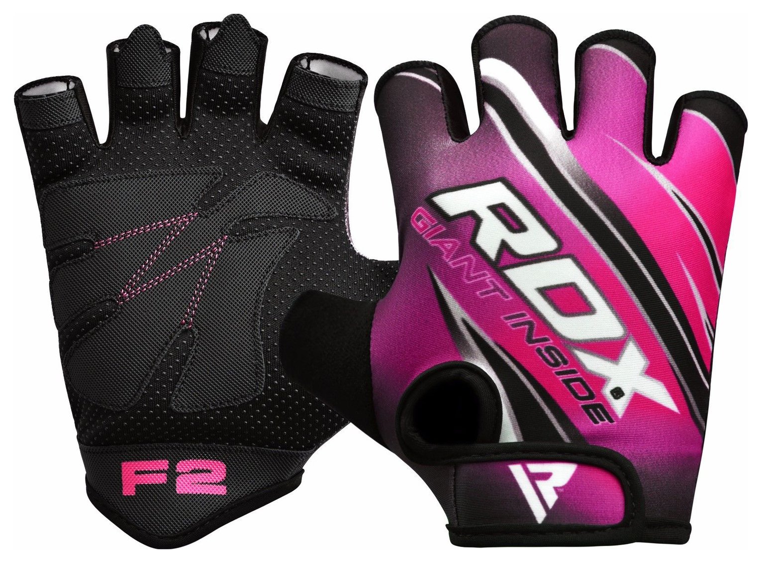 RDX Medium/Large Womens Fitness Gloves - Pink