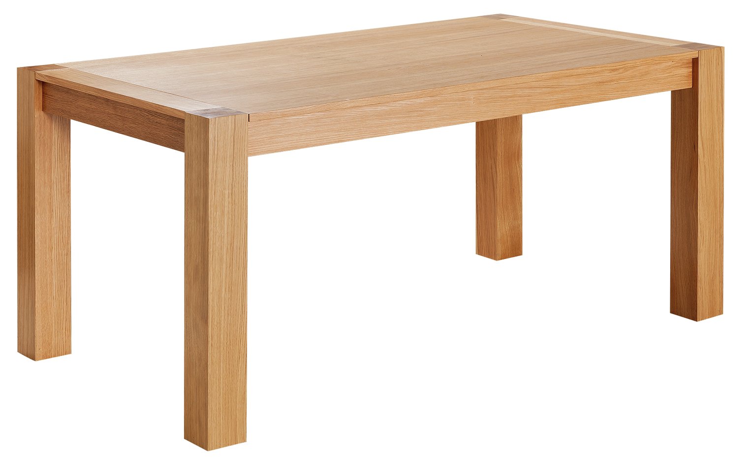 Argos Home Alston Oak Veneer Extendable 6-8 Seater Table