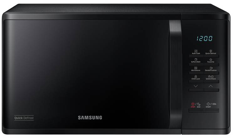 Samsung 800w deals standard microwave ms23f301tfk