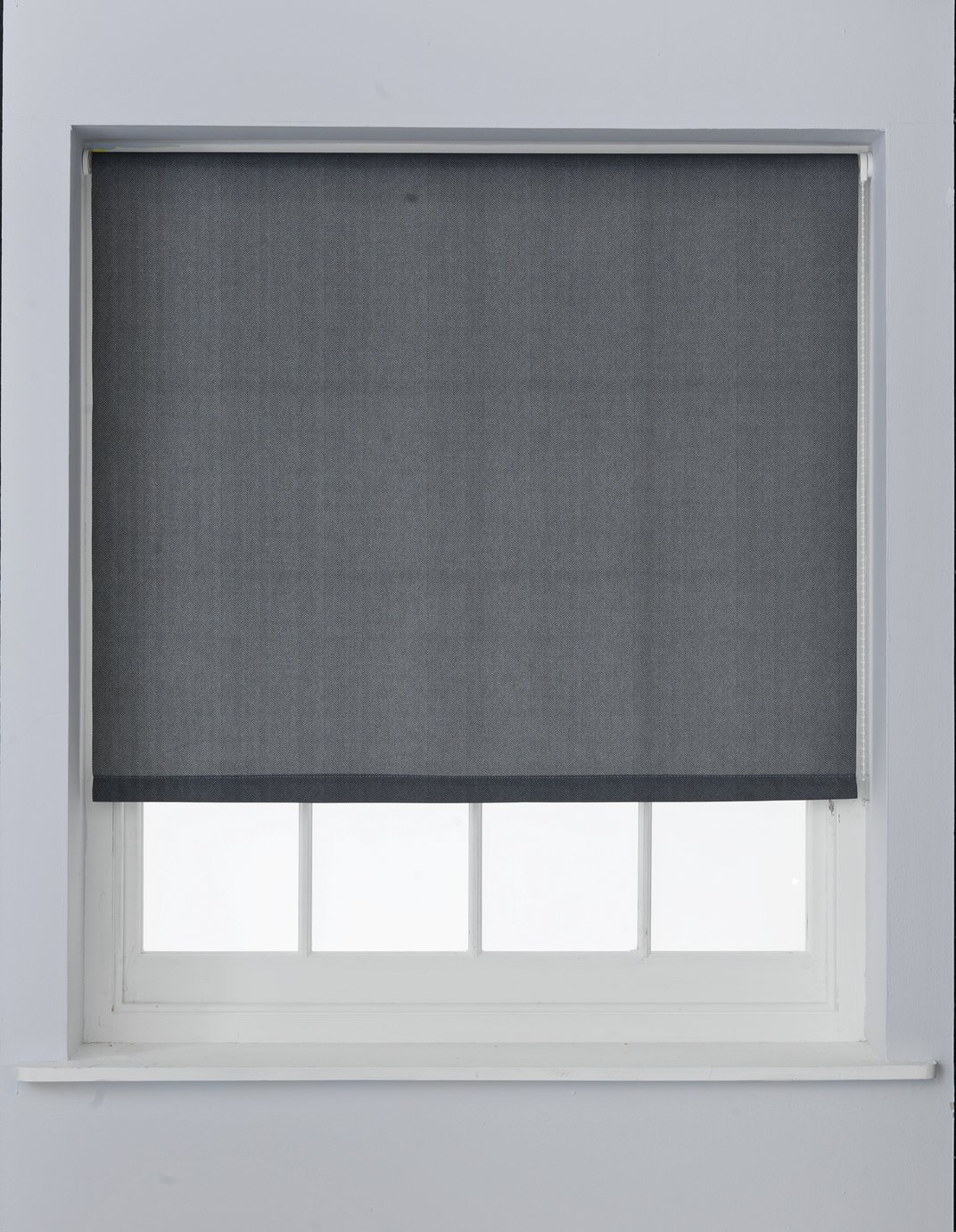 Argos Home Twill Blackout Roller Blind - 6ft - Charcoal