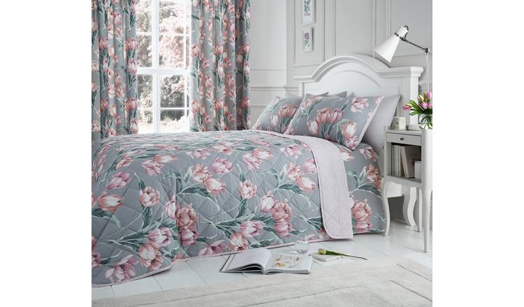 Buy Dreams N Drapes Tulip Blush Bedding Set Double Bedding