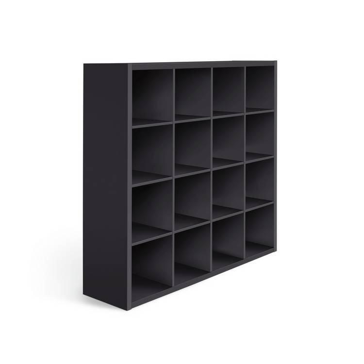 Habitat Squares Plus 16 Cube Storage Unit - Black 0