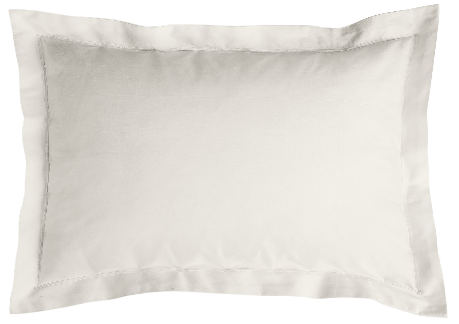Argos Home Pair of 400 TC Oxford Pillowcases - Ivory