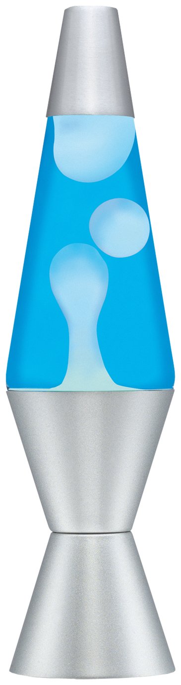 Lava Lite Kids Classic Eco Halogen Lava Lamp - Blue & White