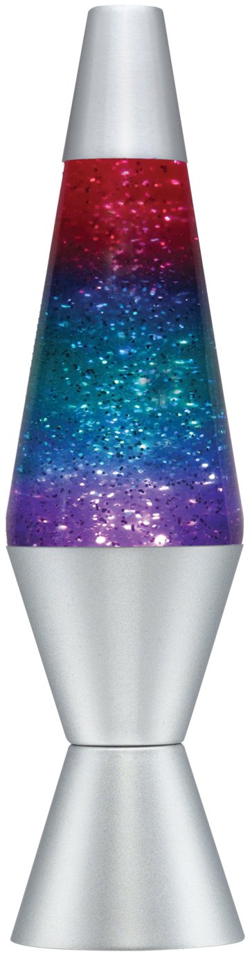 Lava Lite Tricoloured Glitter Lava Lamp