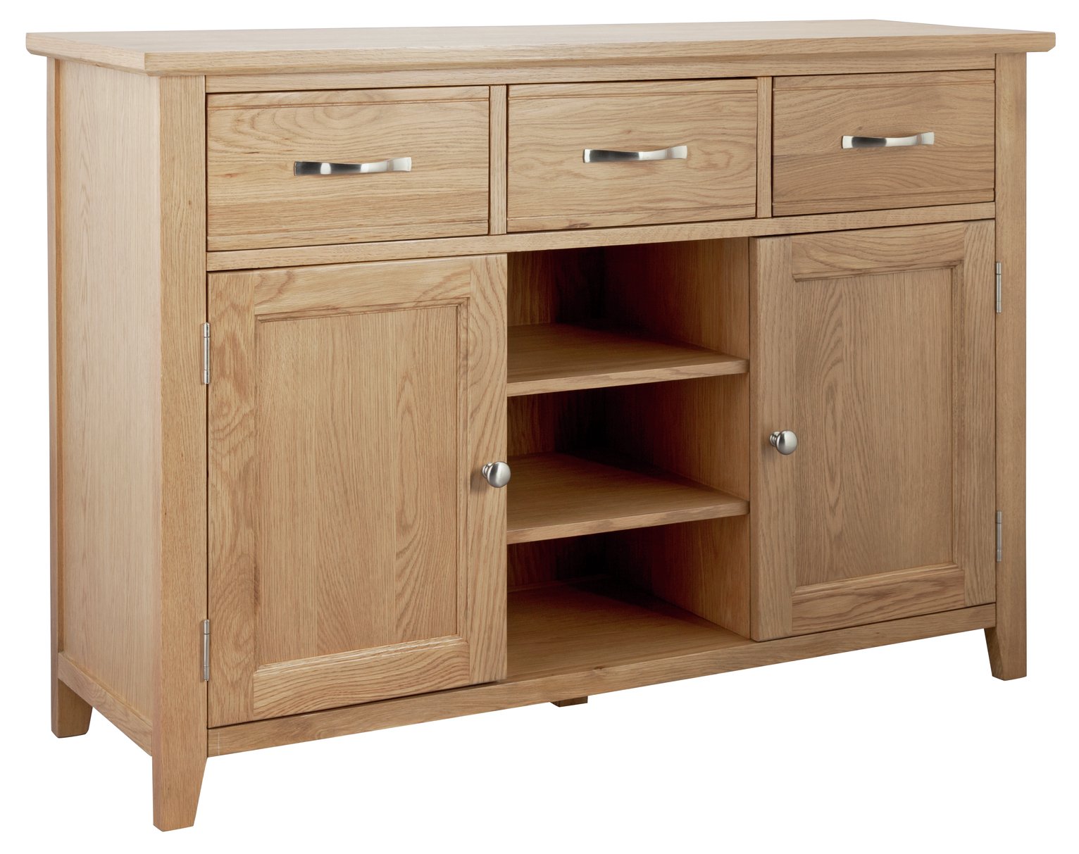 Argos Home Islington Large Oak Veneer Sideboard