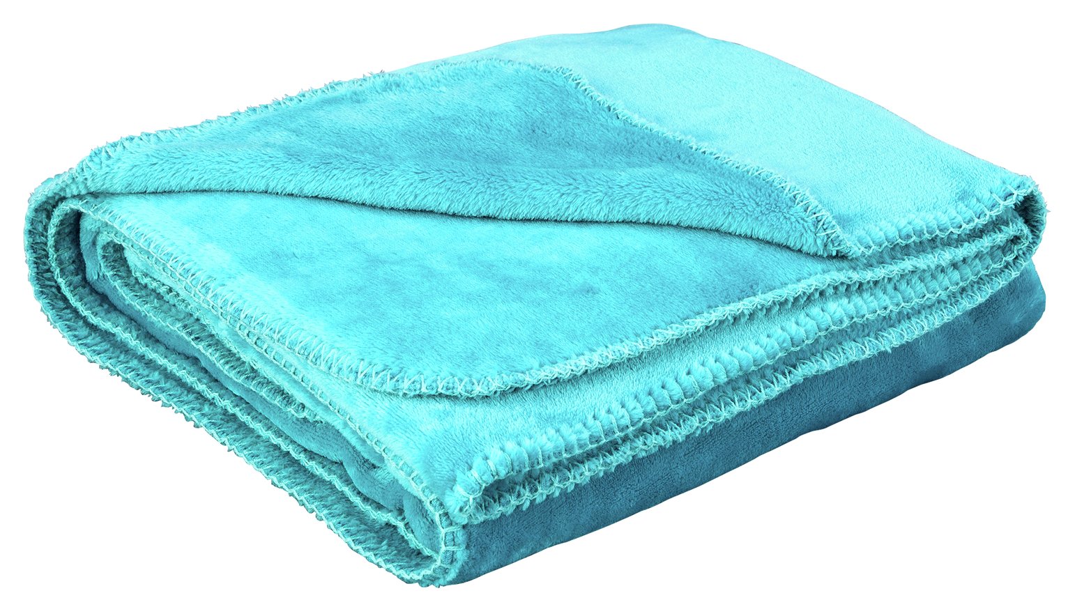 Argos Home Supersoft Throw - Teal
