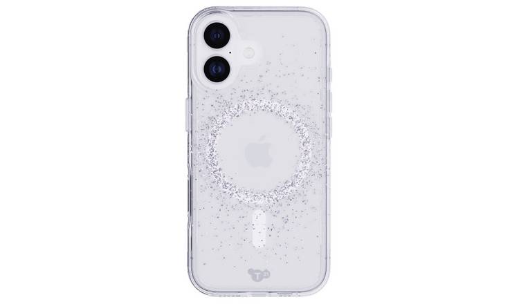 Tech21 EvoSparkle iPhone 17 Phone Case with MagSafe - Clear