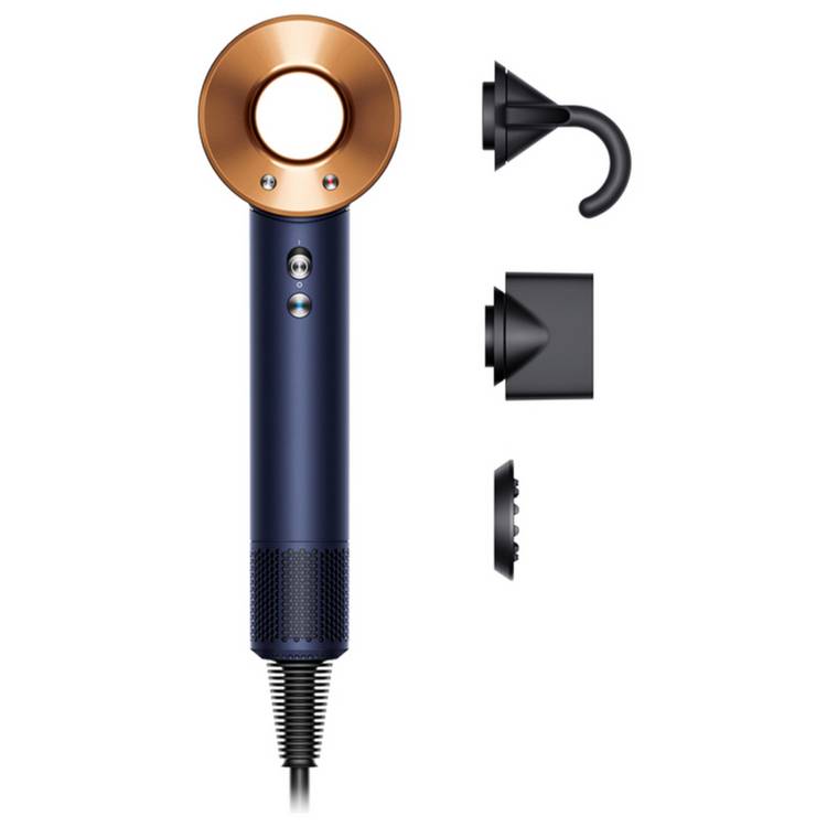 Dyson Supersonic Hair Dryer Straight+Wavy Prussian blue 0
